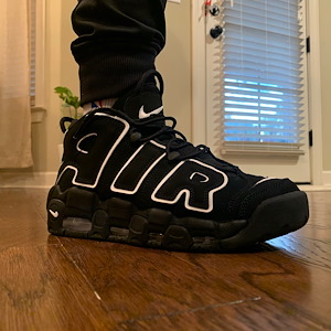 black and white uptempo men's