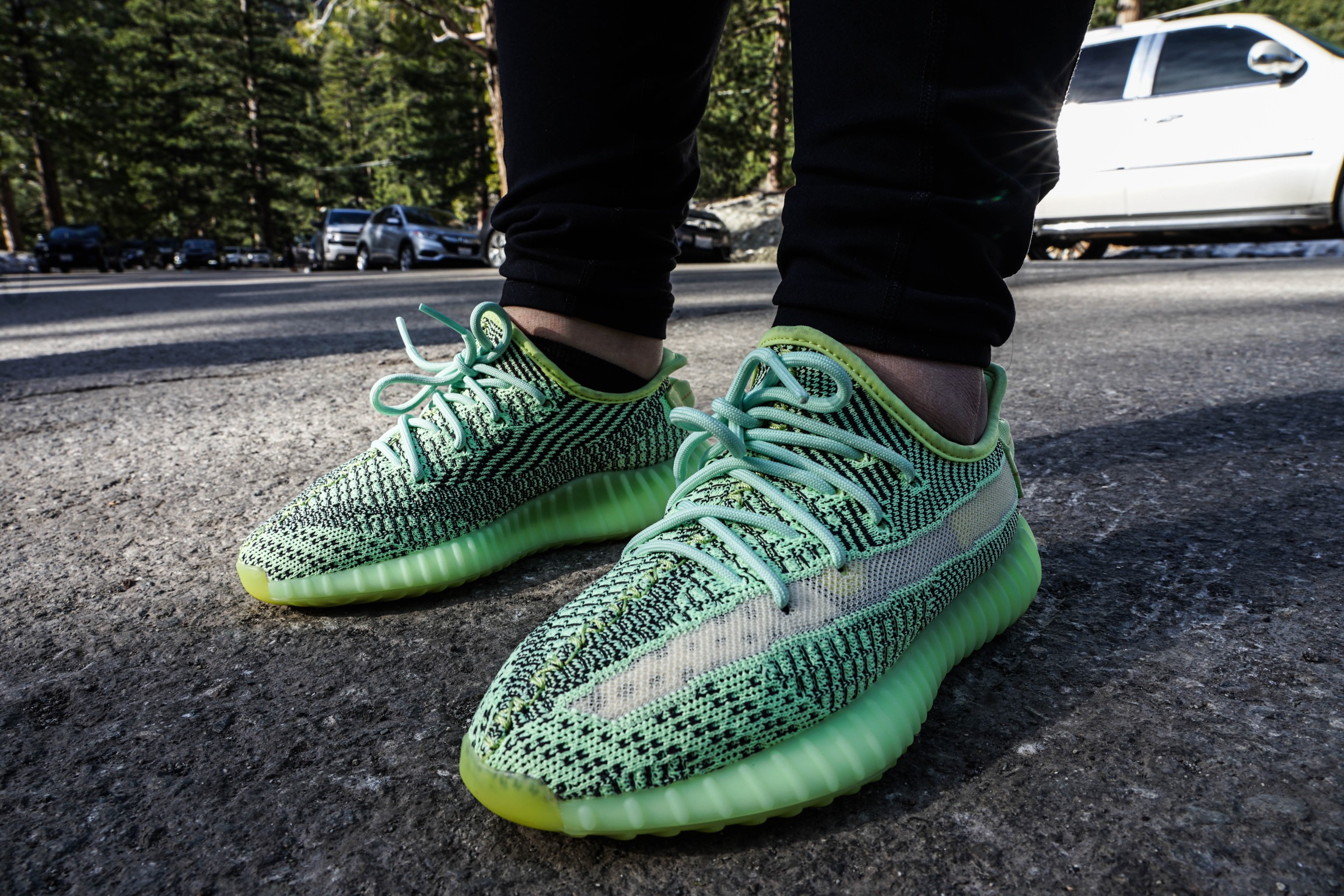 yeezreel non reflective glow in the dark