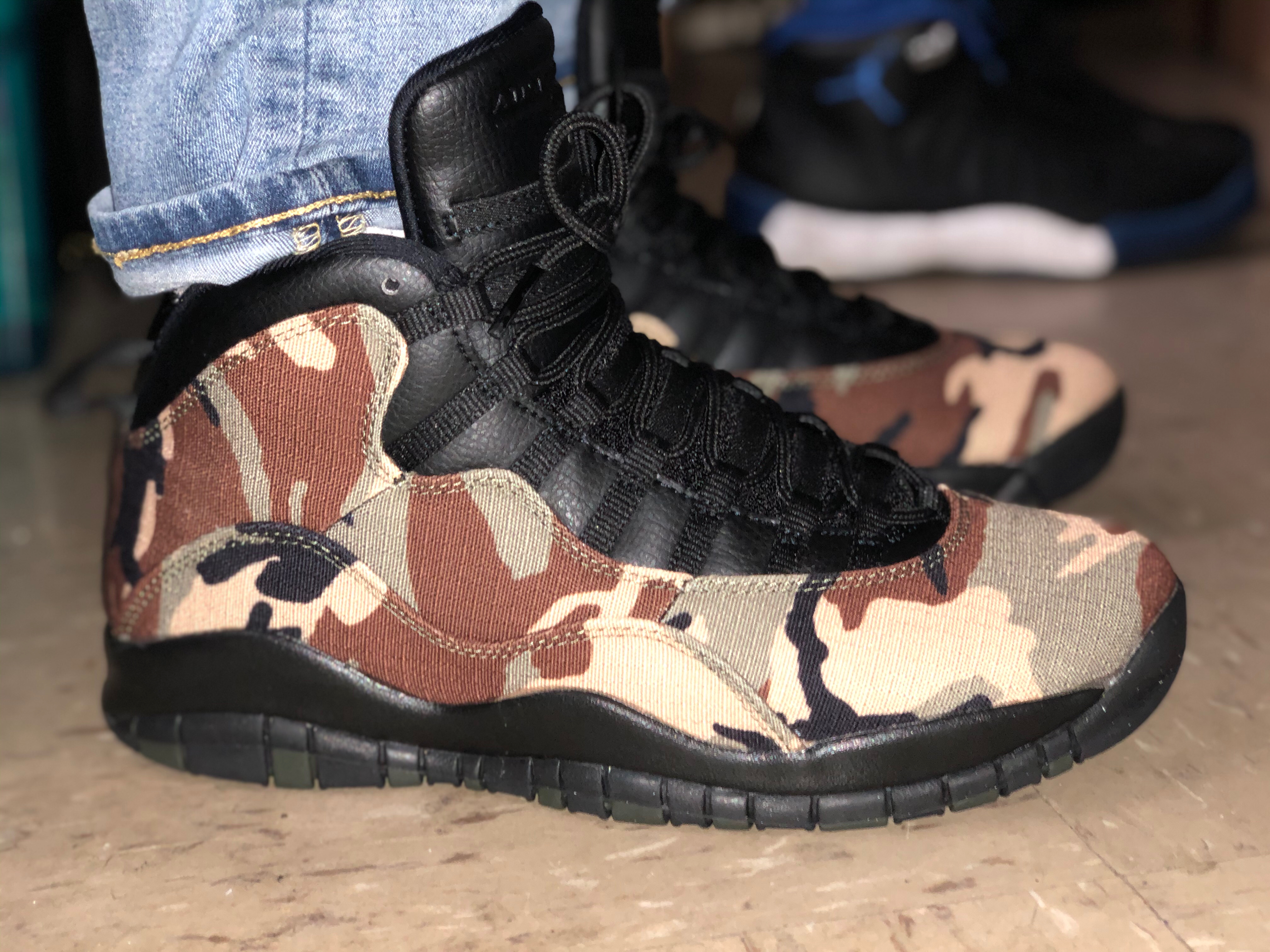 jordan 10 camo