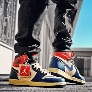 union x jordan 1 blue