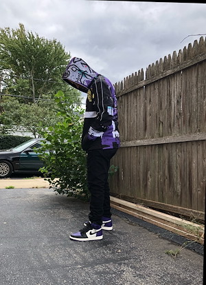 aj1 court purple outfit