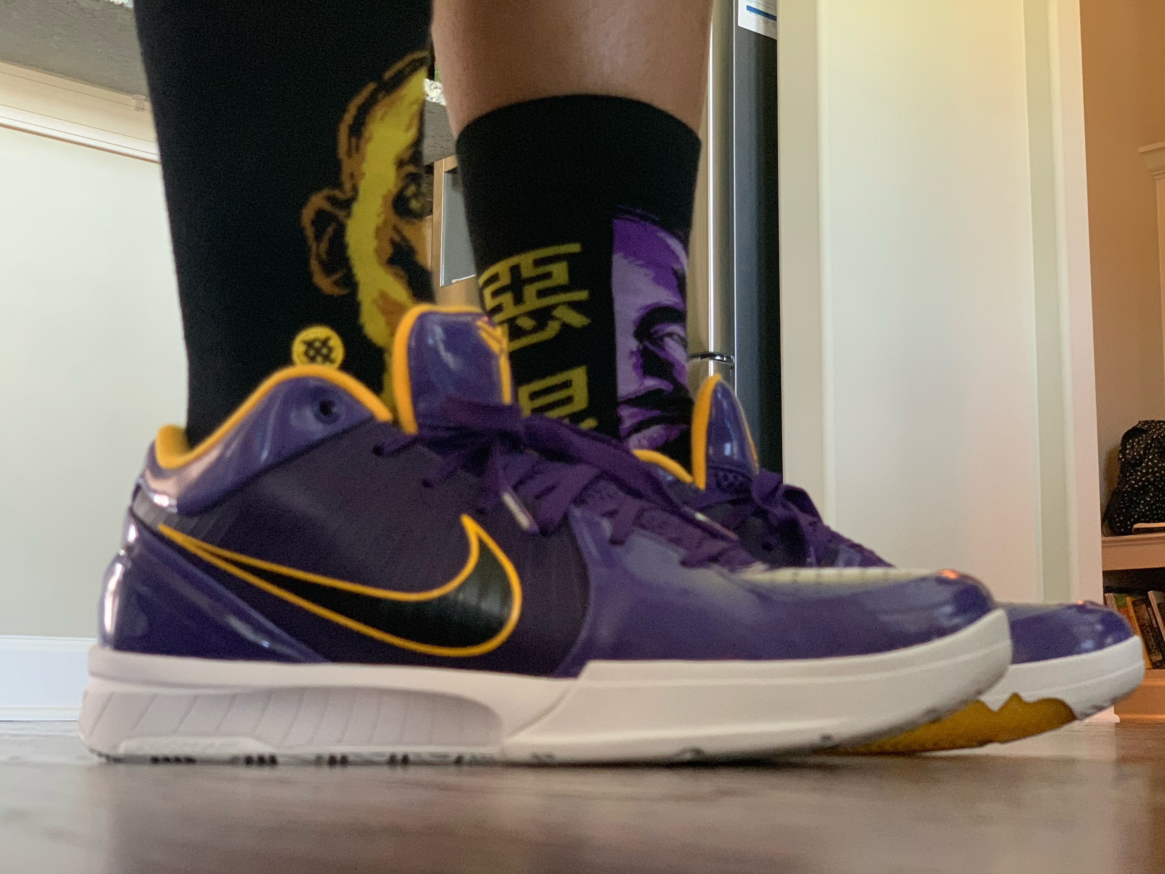 UNDEFEATED x Nike Kobe 4 Protro Lakers