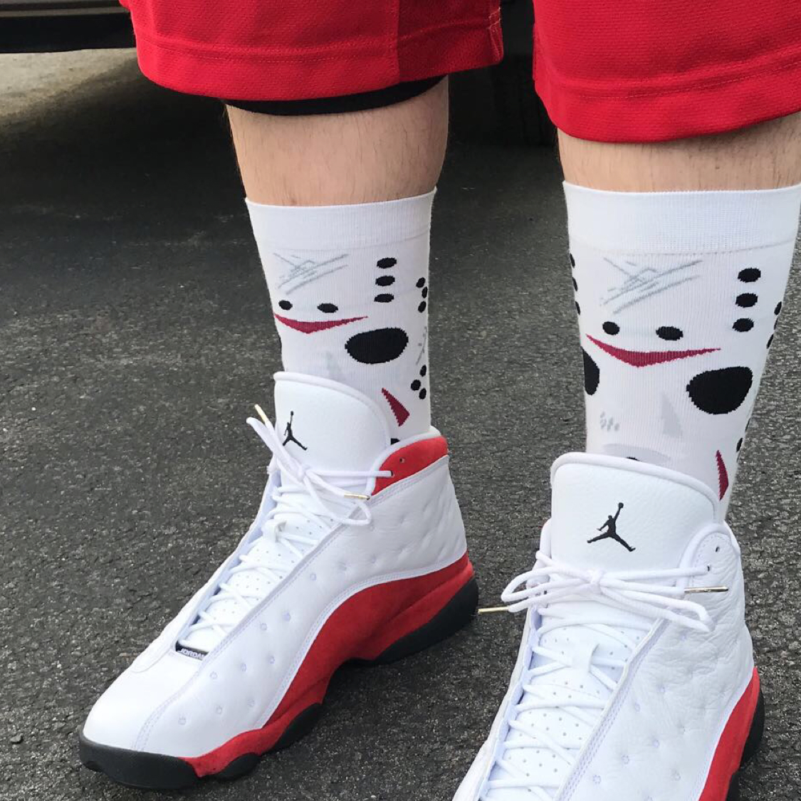 Air Jordan 13 White True Red