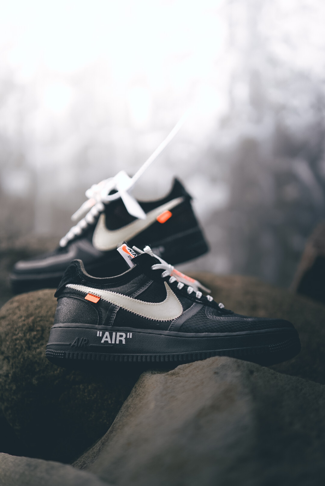 OFF-WHITE x Nike Air Force 1 Low Black